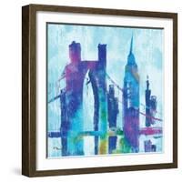 Manhattan III-Paul Brent-Framed Art Print