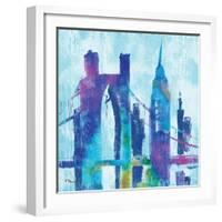 Manhattan III-Paul Brent-Framed Art Print