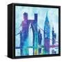 Manhattan III-Paul Brent-Framed Stretched Canvas