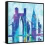 Manhattan III-Paul Brent-Framed Stretched Canvas