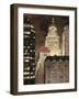 Manhattan Illuminated-Paulo Romero-Framed Art Print