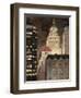 Manhattan Illuminated-Paulo Romero-Framed Art Print