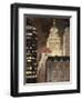 Manhattan Illuminated-Paulo Romero-Framed Art Print