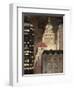 Manhattan Illuminated-Paulo Romero-Framed Art Print