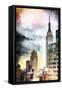 Manhattan in the late Afternoon-Philippe Hugonnard-Framed Stretched Canvas