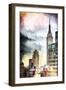 Manhattan in the late Afternoon-Philippe Hugonnard-Framed Giclee Print