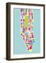 Manhattan Island-Yoni Alter-Framed Giclee Print