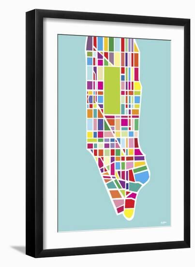 Manhattan Island-Yoni Alter-Framed Giclee Print