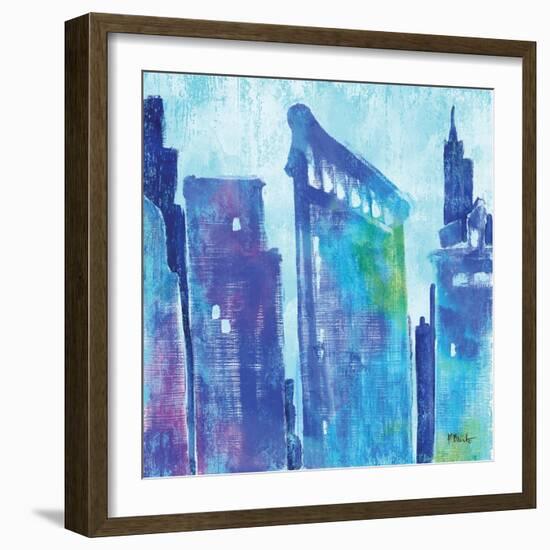 Manhattan IV-Paul Brent-Framed Art Print