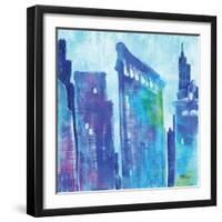 Manhattan IV-Paul Brent-Framed Art Print