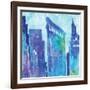 Manhattan IV-Paul Brent-Framed Art Print