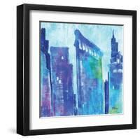 Manhattan IV-Paul Brent-Framed Art Print