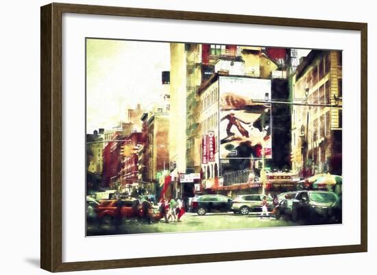 Manhattan Life-Philippe Hugonnard-Framed Giclee Print