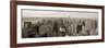 Manhattan Looking South-Richard Berenholtz-Framed Art Print