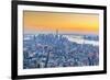 Manhattan, Lower Manhattan and Downtown, World Trade Center, Freedom Tower, New York-Alan Copson-Framed Photographic Print