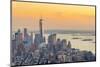 Manhattan, Lower Manhattan and Downtown, World Trade Center-Alan Copson-Mounted Photographic Print