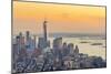 Manhattan, Lower Manhattan and Downtown, World Trade Center-Alan Copson-Mounted Photographic Print