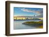 Manhattan, Lower Manhattan and World Trade Center-Alan Copson-Framed Photographic Print