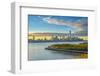 Manhattan, Lower Manhattan and World Trade Center-Alan Copson-Framed Photographic Print