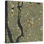 Manhattan Map-Blue Jazzberry-Stretched Canvas