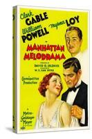 Manhattan Melodrama, William Powell, Myrna Loy, Clark Gable, 1934-null-Stretched Canvas