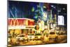 Manhattan Midnight-Philippe Hugonnard-Mounted Giclee Print