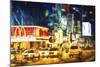 Manhattan Midnight-Philippe Hugonnard-Mounted Giclee Print