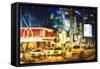 Manhattan Midnight-Philippe Hugonnard-Framed Stretched Canvas