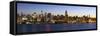 Manhattan, Midtown Manhattan across the Hudson River, New York, United States of America-Gavin Hellier-Framed Stretched Canvas