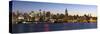 Manhattan, Midtown Manhattan across the Hudson River, New York, United States of America-Gavin Hellier-Stretched Canvas