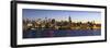 Manhattan, Midtown Manhattan across the Hudson River, New York, United States of America-Gavin Hellier-Framed Photographic Print