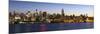 Manhattan, Midtown Manhattan across the Hudson River, New York, United States of America-Gavin Hellier-Mounted Photographic Print