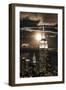 Manhattan, Moonrise over the Empire State Building-Gavin Hellier-Framed Premium Photographic Print