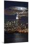 Manhattan, Moonrise over the Empire State Building-Gavin Hellier-Mounted Photographic Print