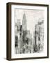 Manhattan Neutral I Crop-Silvia Vassileva-Framed Art Print