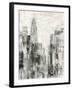 Manhattan Neutral I Crop-Silvia Vassileva-Framed Art Print