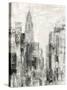 Manhattan Neutral I Crop-Silvia Vassileva-Stretched Canvas