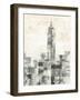 Manhattan Neutral II Crop-Silvia Vassileva-Framed Art Print