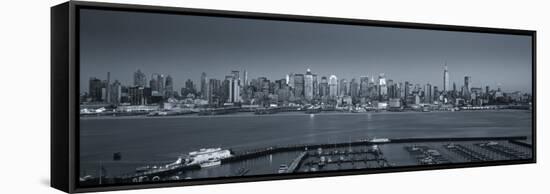 Manhattan, New York City, NY, USA-Walter Bibikow-Framed Stretched Canvas