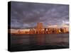Manhattan, New York City, NY, USA-Walter Bibikow-Stretched Canvas