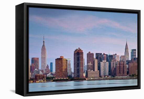 Manhattan, New York City.-rudi1976-Framed Stretched Canvas