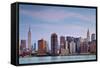 Manhattan, New York City.-rudi1976-Framed Stretched Canvas