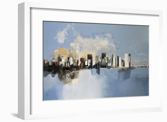 Manhattan, New York-Joan Farré-Framed Giclee Print