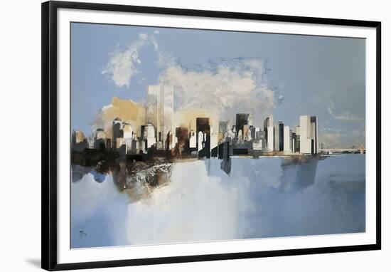 Manhattan, New York-Joan Farré-Framed Giclee Print