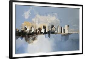 Manhattan, New York-Joan Farré-Framed Giclee Print