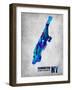 Manhattan New York-NaxArt-Framed Art Print