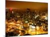 Manhattan Night Landscape with Fog-Philippe Hugonnard-Mounted Photographic Print