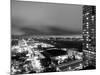 Manhattan Night Landscape with Fog-Philippe Hugonnard-Mounted Photographic Print