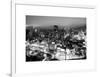 Manhattan Night Landscape with Fog-Philippe Hugonnard-Framed Art Print