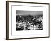 Manhattan Night Landscape with Fog-Philippe Hugonnard-Framed Art Print